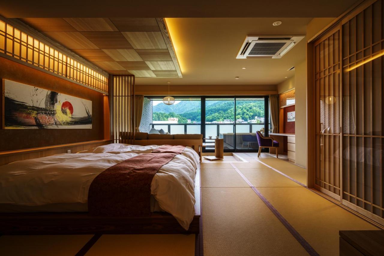 Aburaya Tousen Hotel Jamanoucsi Kültér fotó