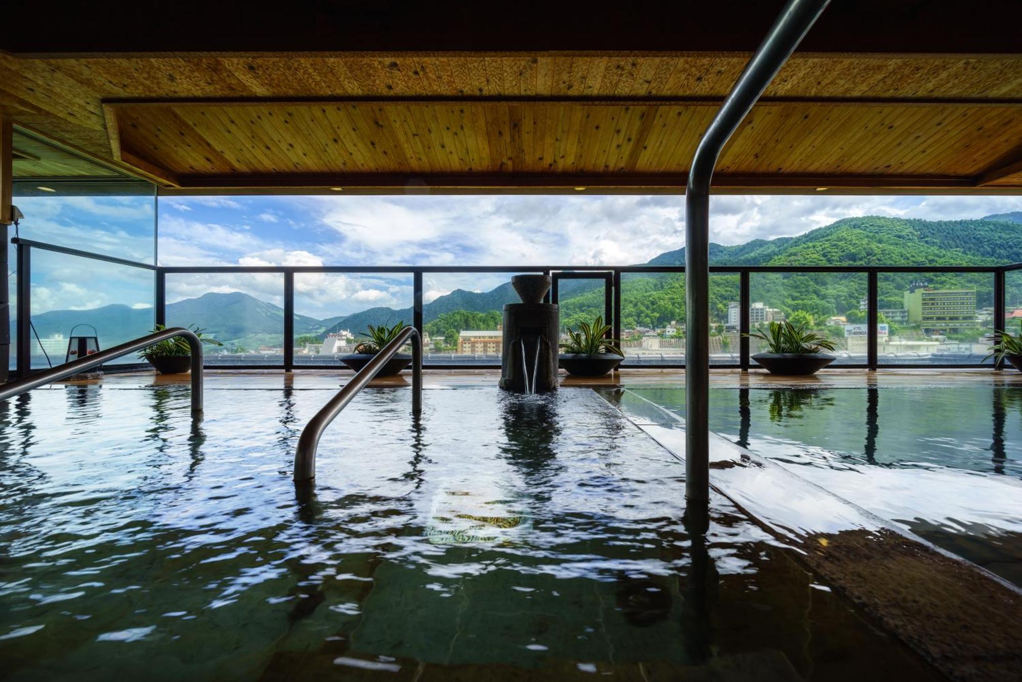 Aburaya Tousen Hotel Jamanoucsi Kültér fotó