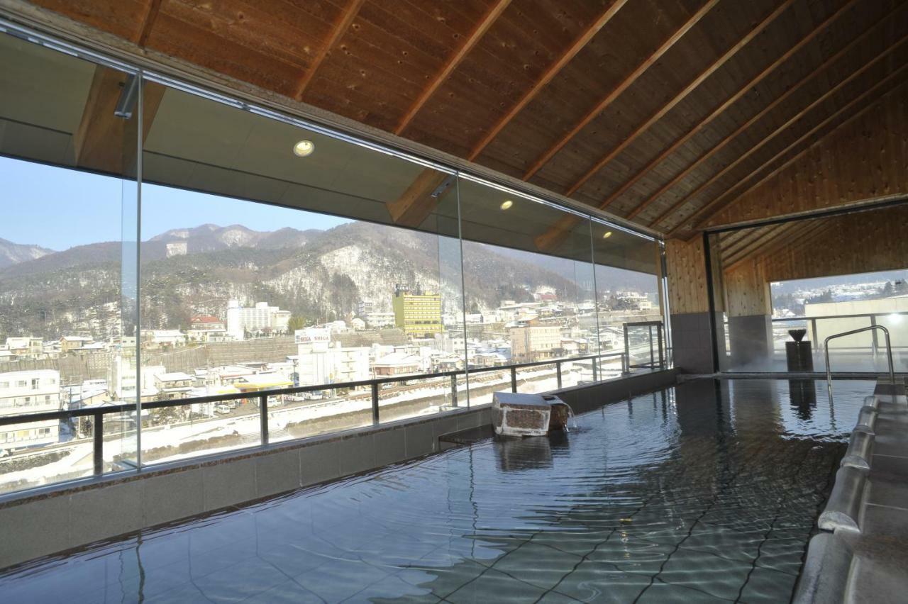 Aburaya Tousen Hotel Jamanoucsi Kültér fotó